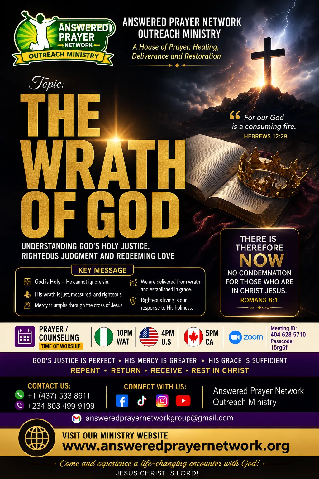 THE WRATH OF GOD