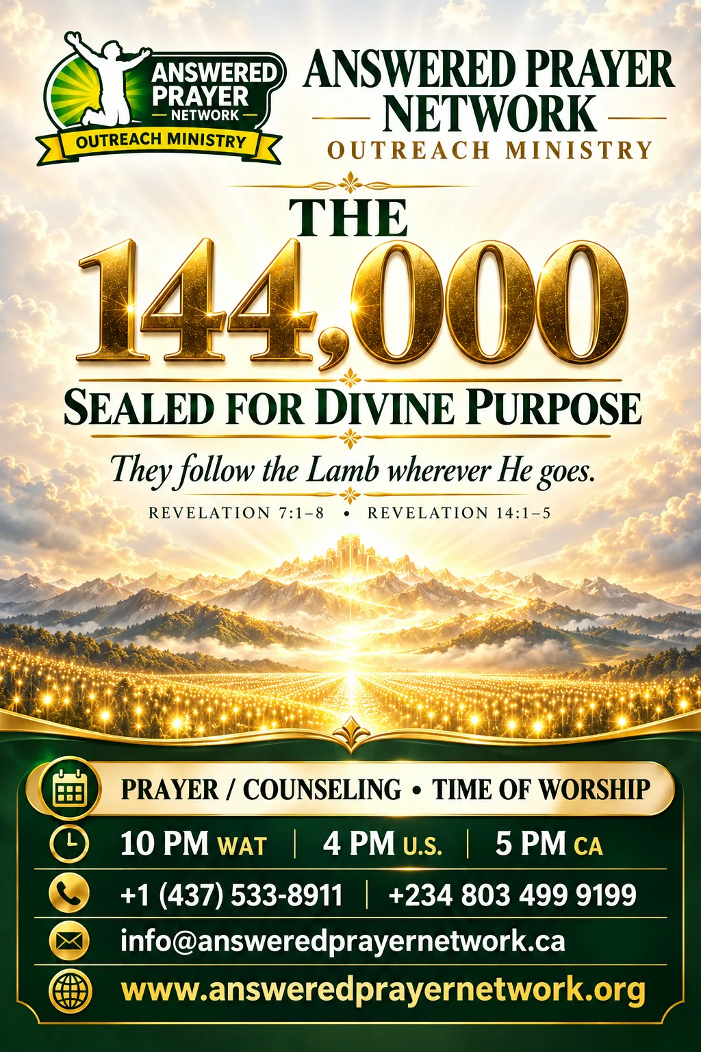 The 144,000: Sealed for Divine Purpose