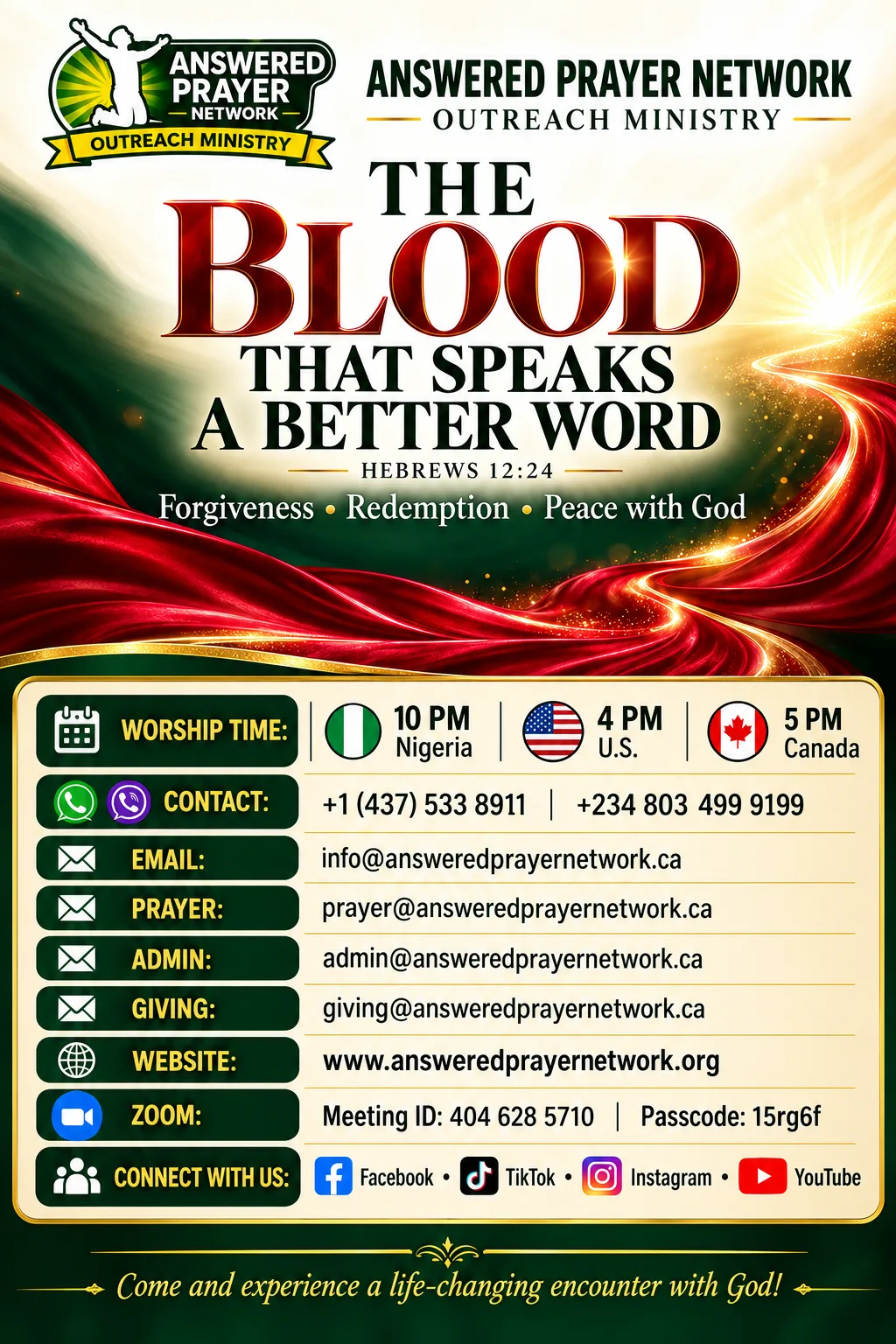 The Blood That Speaks a Better Word