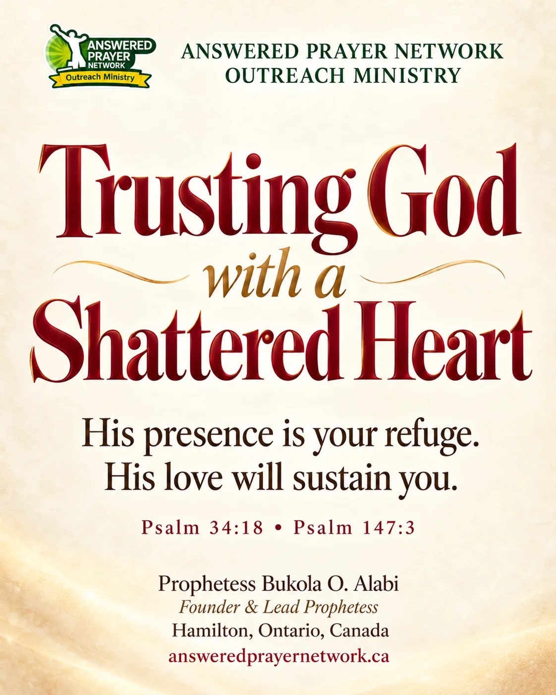 Trusting God with a Shattered Heart